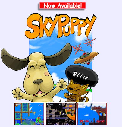 Sky Puppy Poster